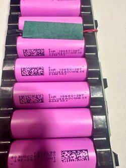 36v Custom Li-Ion Battery Pack (15A BMS)