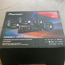 4 Speaker Car Audio System 