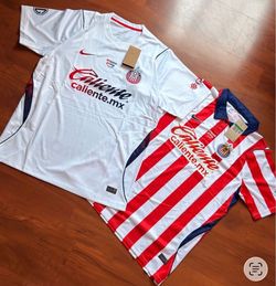 Soccer chivas jersey home and away fan version best quality you can find small to 4xl Futbol playera chivas Guadalajara local small to 4xl slim fit