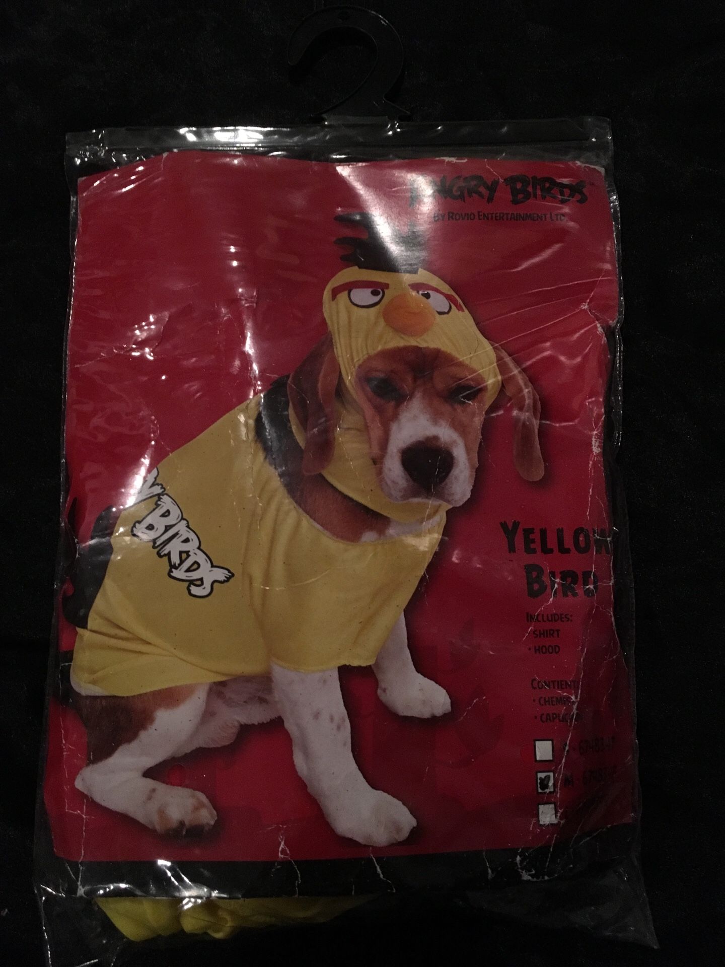 Angry Birds Yellow Bird Dog Costume