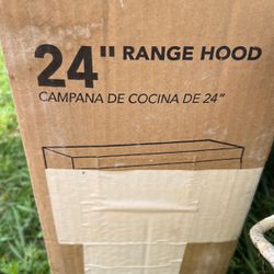 24” Range Hood