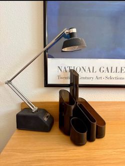 Vintage Plastic Desk Organizer