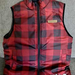 Kids puffer  vest size 10/12