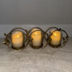 Candle holder center piece