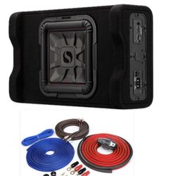 New Bass Package Deal Installed Kicker Powered 12”