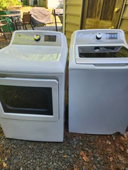 GE washer and dryer great condition