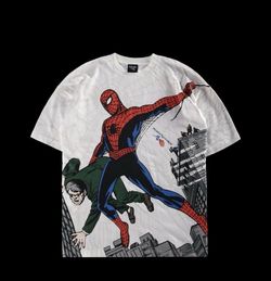 Medium Civil Regime Spider-Man Amazing Fantasy American Classic Oversized Shirt