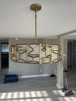 Gold Chandelier