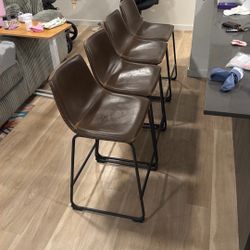 Counter Height Chairs (Set of 4)