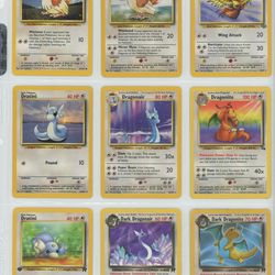 Pokémon TCG Lot 40 – 9 Cards | HP-NM+