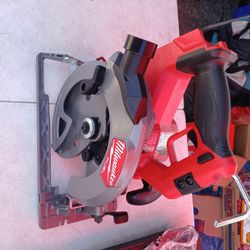 Maquina Sircular Milwaukke 18v Brushless Fuel De 7 Un Curto Solo Herramienta 