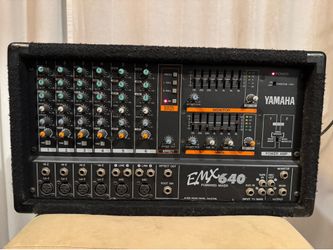 Yamaha  EMX640  powered mixer