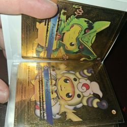 Gold Pokémon Cards