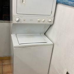 WASHER AND  ELECTRIC DRYER TOWER 27”W