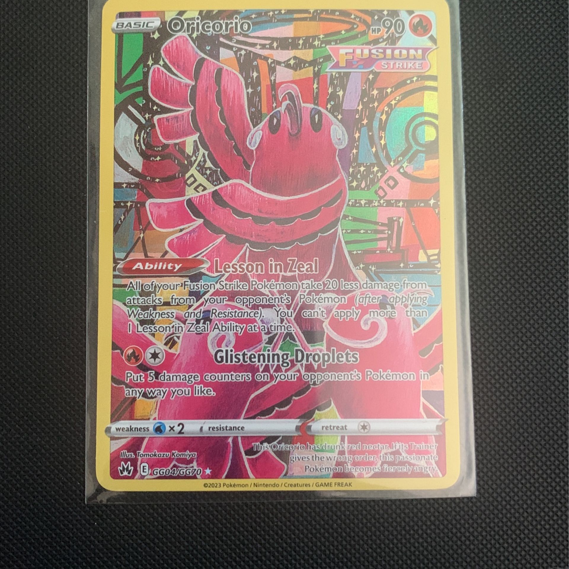 Oricorio - Crown Zenith: Galarian Gallery (CRZ:GG) Pokemon Card Single