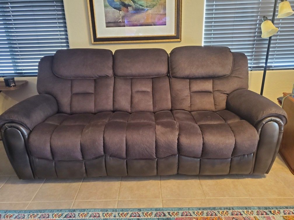 Power Reclining Sofa And Chair