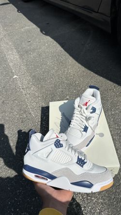 Jordan 4 Retro Sb Navy Blue 10-12 