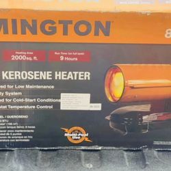 Remington 80,000 BTU Forced Air Kerosene/Diesel Space Heater with Thermostat