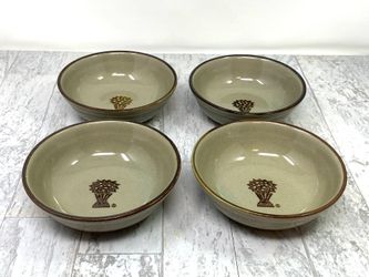 Set Of 4 Japanese Bowls 5 1/2”D