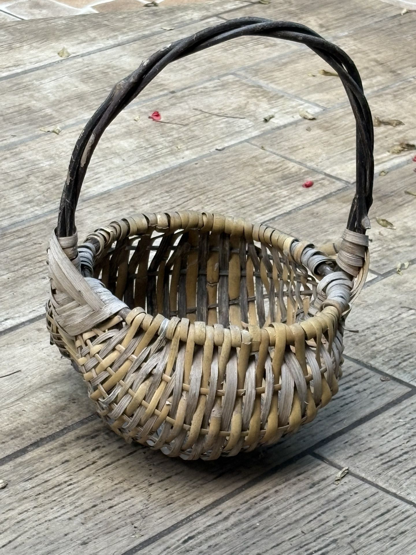 Antique Wicker Basket