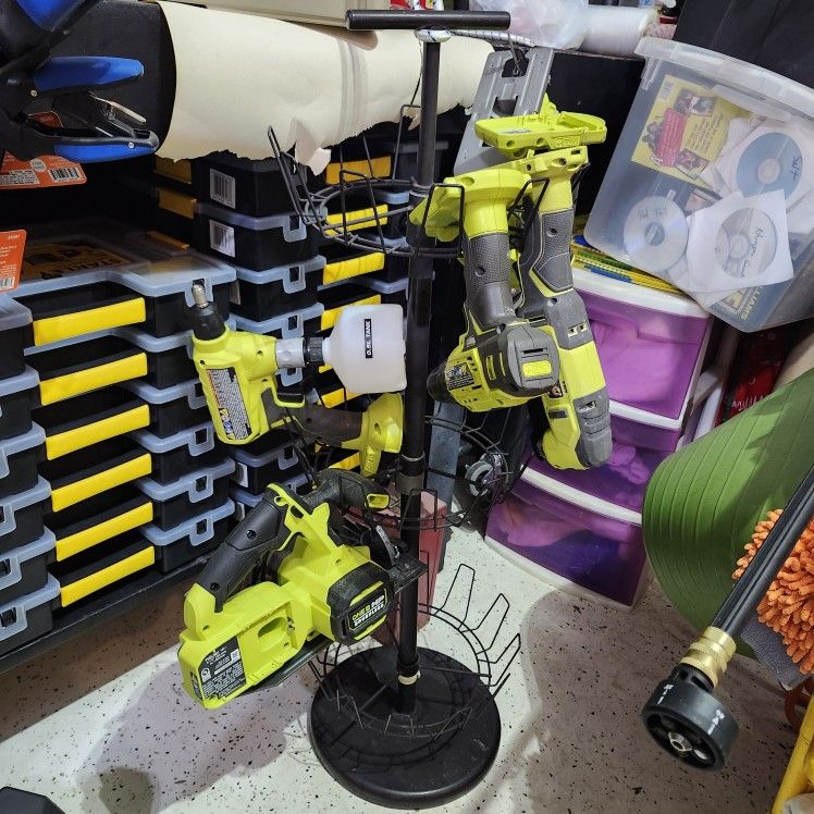 Old Shoe Rack Perfect For Power Tools Carousel