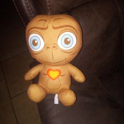 e t Extra Terrestrial Alien Plush Toy 6 Inch Like New 