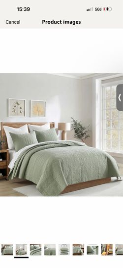Design K/Q Quilt Set-100% cotton-new condition-reversible-lightweight-breathable-many styles&colors