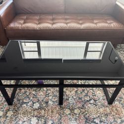 Glass Coffee Tables and 2 End Tables