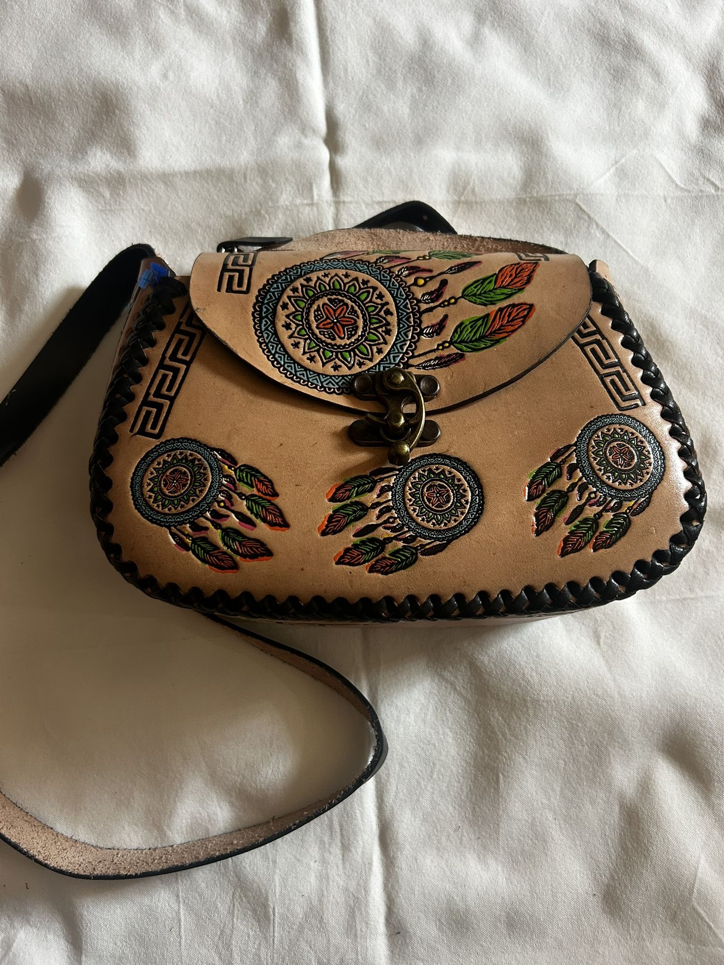 Leather Crossbody Purse