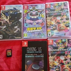 Nintendo Switch Game Bundle Of 6 ($190)