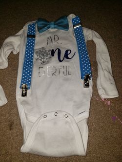 24m Mr Onederful onesie