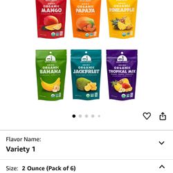 Mavuno Harvest Organic Dried Fruit Variety Pack