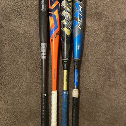 -3 baseball bats