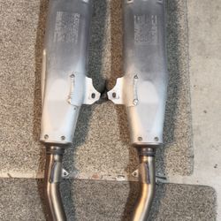 crf250r dual muffler 