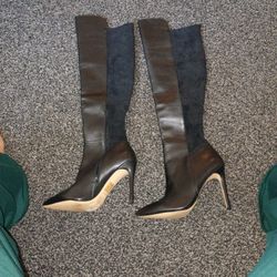 Aldo Romee Pointed Toe Knee High Boots Size 10 Women's 