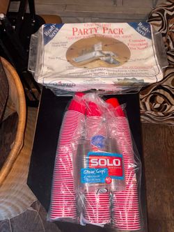 NEW Ready-Serve Chafing Dish Party Pack plus (180) 18oz & (40)9oz cups