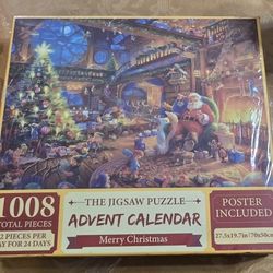 Santa's House Christmas Advent Calendar 