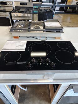 GE built in electric cooktop