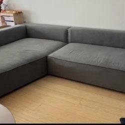 LOW PRICE MOVING- ROOM AND BOARD $3,500 + TAX LARGE OASIS SECTIONAL COUCH