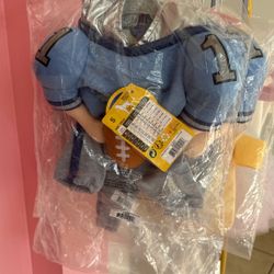 Dog Costume Football Player 