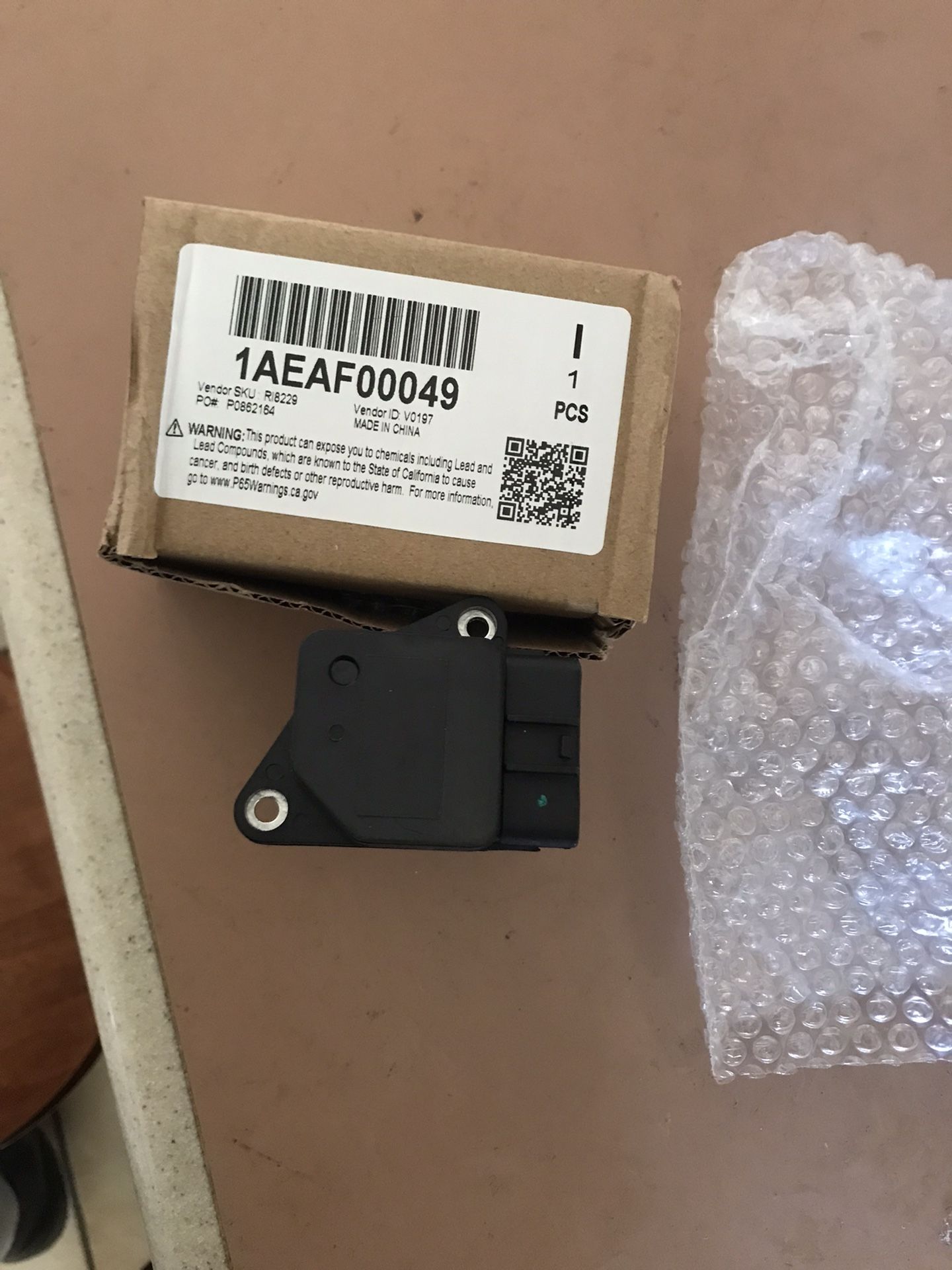 Mass Air Flow Sensors For 2009-2015 Jaguar XF Brand New, Set Of Two, 30 Bucks Each