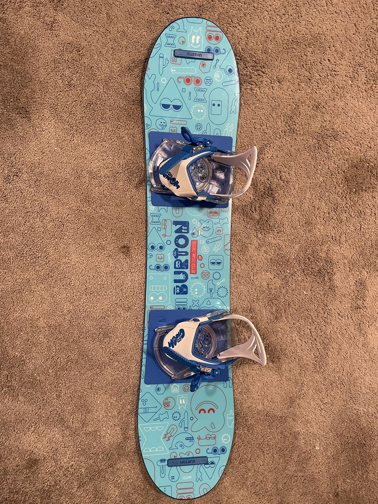 Like New Burton 100cm After School Special With Bindings XS for