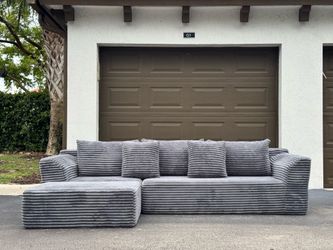 Couch/Sofa Sectional - Microfiber - Delivery Available 🚛