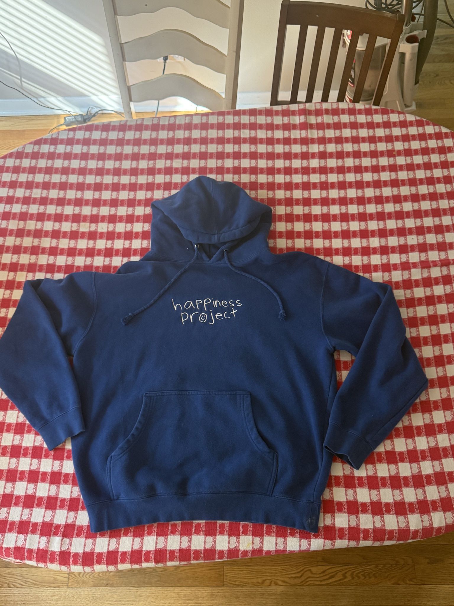 Happiness Project Sweatshirt- Blue - Medium