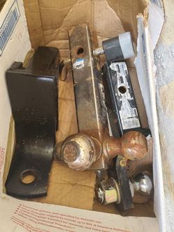 Trailer Hitch Ball Mount and Hardware Lot