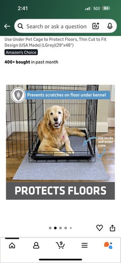 Pet Crate Liner Dog Mat Waterproof Mat