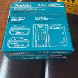 Makita Batteries And Charger 