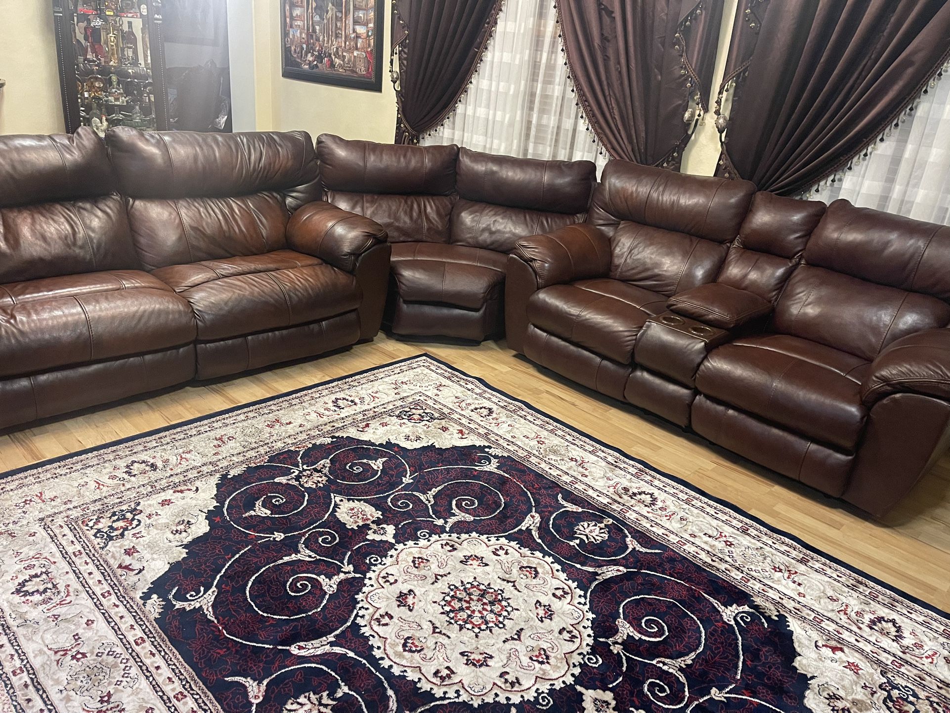 Leather Couch 