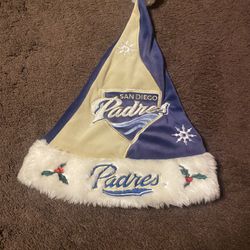 Vintage 2004 San Diego Padres Christmas Hat