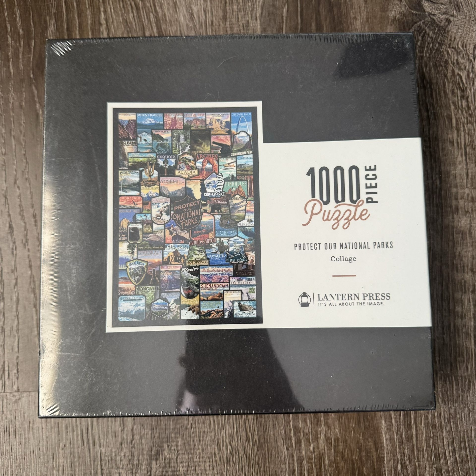 LANTERN PRESS 1000pc Puzzle National Parks